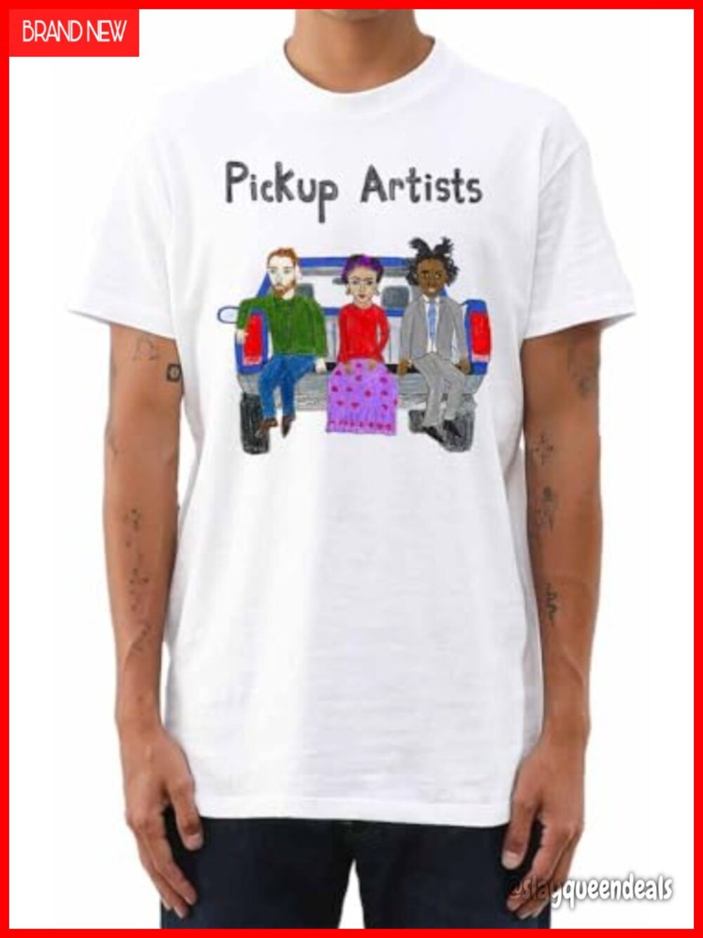 Unfortunate Portrait Unisex Adult Cotton Crew Neck T-Shirt Relaxed Fit